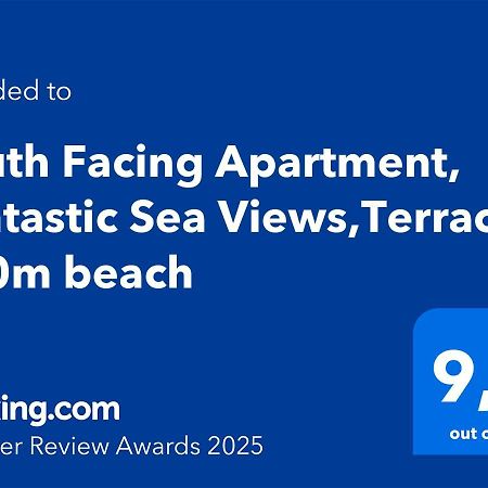 South Facing Apartment, Fantastic Sea Views,Terrace, 300M Beach 모야카 외부 사진