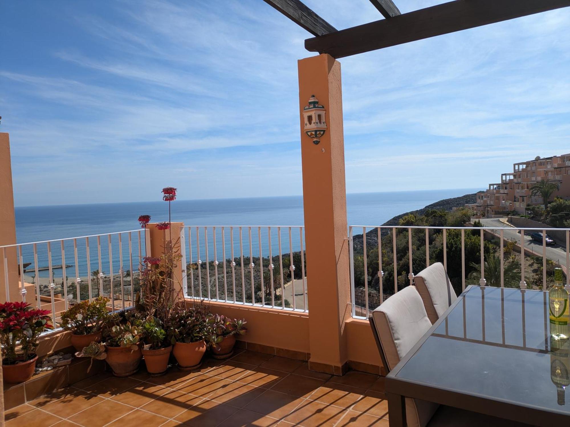 South Facing Apartment, Fantastic Sea Views,Terrace, 300M Beach 모야카 외부 사진